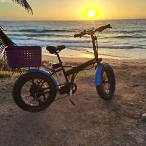 Vélo électrique type E-Bob Fat Bike